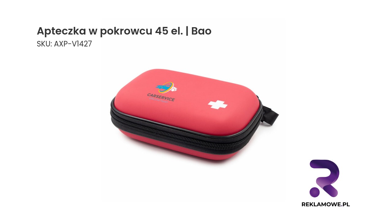 Apteczka w pokrowcu 45 elementów marki Bao