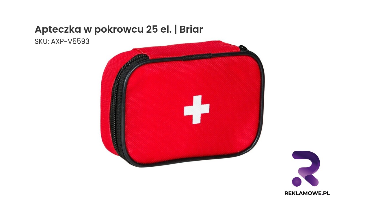 Apteczka w pokrowcu, 25 el. | Briar Apteczka w pokrowcu Briar 25 elementów