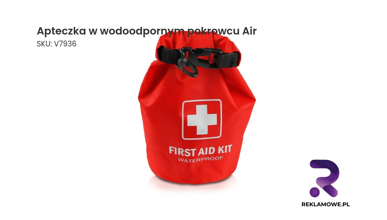 Apteczka w wodoodpornym pokrowcu z serii Air