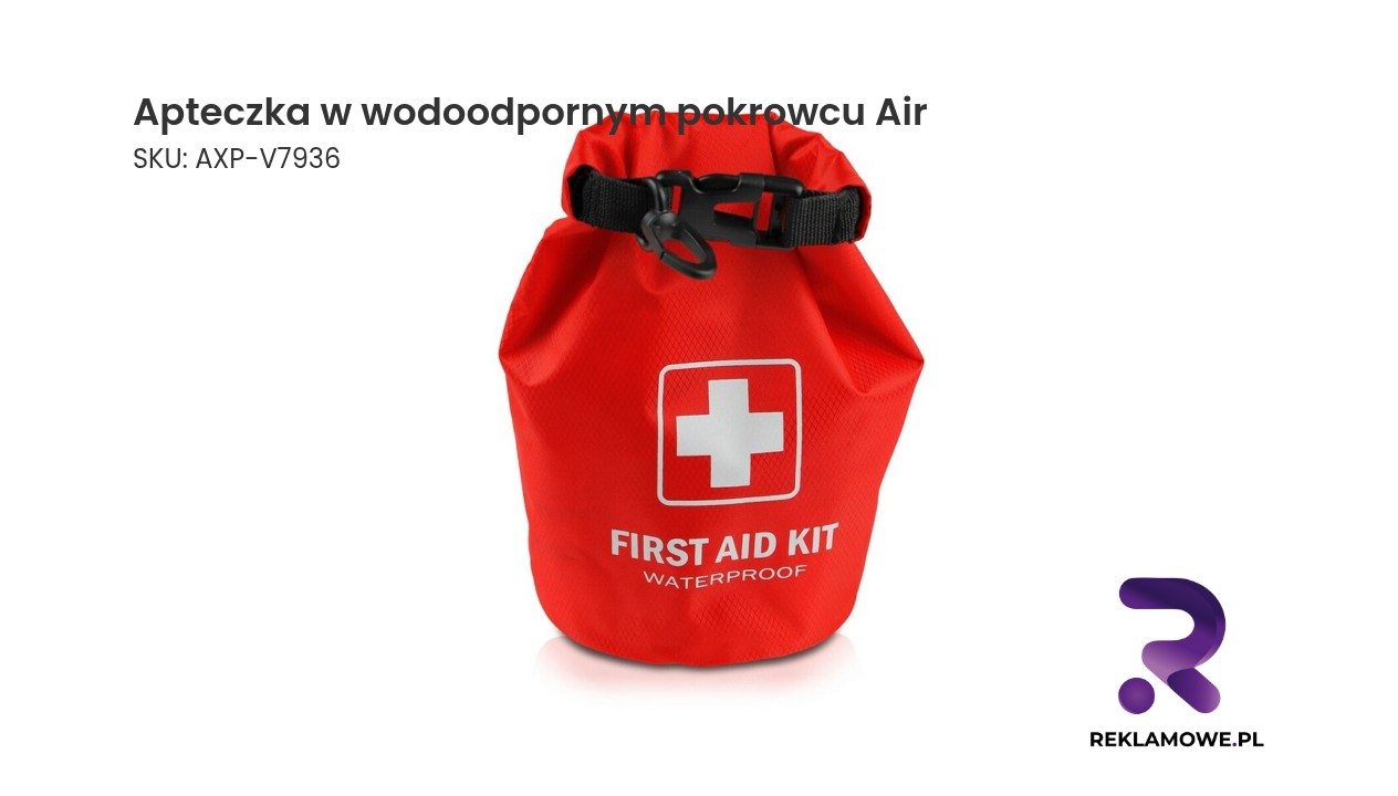 Apteczka w wodoodpornym pokrowcu Air – wodoodporna apteczka turystyczna